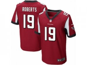 Mens Nike Atlanta Falcons #19 Andre Roberts Elite Red Team Color NFL Jersey