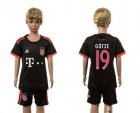 Bayern Munchen #19 Gotze SEC Away Kid Soccer Club Jersey