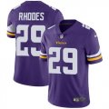 Nike Vikings #29 Xavier Rhodes Purple Vapor Untouchable Limited Jersey