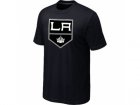 NHL Los Angeles Kings Big & Tall Logo Black T-Shirt