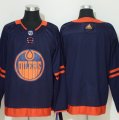 Oilers Blank Navy 50th Anniversary Adidas Jersey