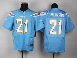 Nike San Diego Chargers #21 LaDainian Tomlinson blue jerseys(Elite)