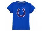 nike indianapolis colts sideline legend authentic logo youth T-Shirt blue