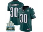 Nike Philadelphia Eagles #30 Corey Clement Midnight Green Team Color Super Bowl LII Champions Men Stitched NFL Vapor Untouchable Limited Jersey