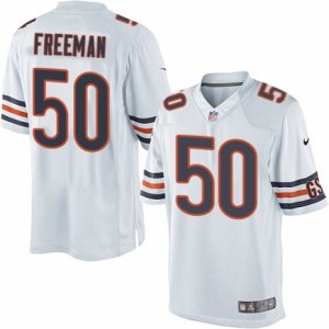 Men\'s Nike Chicago Bears #50 Jerrell Freeman Limited White NFL Jersey