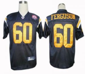 New York Jets #60 D Brickashaw Ferguson blue