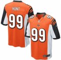 Men's Nike Cincinnati Bengals #99 Margus Hunt Game Orange Alternate NFL Jersey