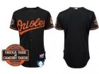 mlb Baltimore Orioles Blank Black Cool Base[20th Anniversary Patch]