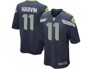 Nike NFL Seattle Seahawks #11 harvin blue Jerseys(Game)