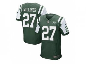 Nike jerseys new york jets #27 dee milliner green[Elite]