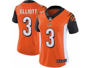 Women Nike Cincinnati Bengals #3 Jake Elliott Vapor Untouchable Limited Orange Alternate NFL Jersey