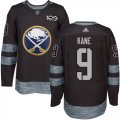 Mens Buffalo Sabres #9 Evander Kane Black 1917-2017 100th Anniversary Stitched NHL Jersey