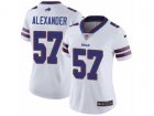 Women Nike Buffalo Bills #57 Lorenzo Alexander Vapor Untouchable Limited White NFL Jersey