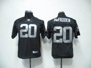 youth Oakland Raiders #20 Darren McFadden Black