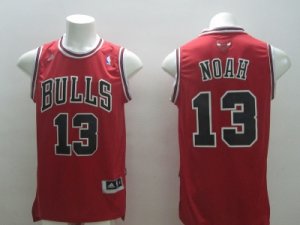 NBA Chicago Bulls #13 Joakim Noah Red Jerseys