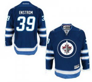 2012 new Winnipeg Jets #39 Enstrom Blue