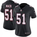 Nike Falcons #51 Alex Mack Black Women Vapor Untouchable Limited Jersey