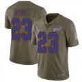 Nike Bills #23 Micah Hyde Olive Salute To Service Limited Jersey