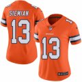 Women's Nike Denver Broncos #13 Trevor Siemian Limited Orange Rush NFL Jersey