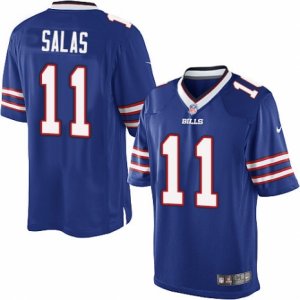 Mens Nike Buffalo Bills #11 Greg Salas Limited Royal Blue Team Color NFL Jersey