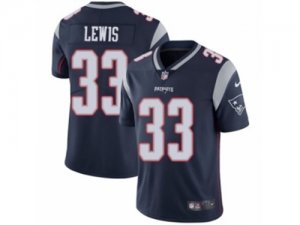 Mens Nike New England Patriots #33 Dion Lewis Vapor Untouchable Limited Navy Blue Team Color NFL Jersey