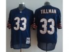 NFL Chicago Bears #33 Tillman Blue M&N Throwback Jerseys