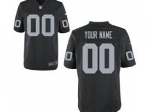 Men\'s Nike Oakland Raiders Customized Elite Team Color Jerseys