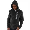 Oakland Raiders Hook and Ladder Full Zip Hoodie Black