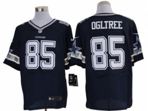 Nike NFL Dallas Cowboys #85 Kevin Ogletree Blue Jerseys(Elite)