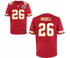 Men's Nike Kansas City Chiefs #26 KeiVarae Russell Elite Red Team Color NFL Jersey