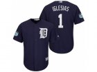 Mens Detroit Tigers #1 Jose Iglesias 2017 Spring Training Cool Base Stitched MLB Jersey