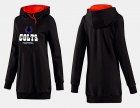 Women Indianapolis Colts Logo Pullover Hoodie-112