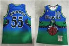 Hawks #55 Dikembe Mutombo Green 1996-97 Hardwood Classics Jersey
