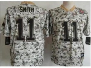 Nike Kansas City Chiefs #11 Alex Smith Camo Jerseys(2013 new Elite)