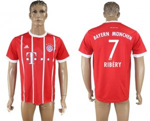 2017-18 Bayern Munich 7 RIBERY Home Thailand Soccer Jersey