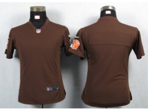 Nike Womens Cleveland Browns Blank Portrait Fashion Game Jerseys