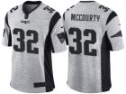 Nike New England Patriots #32 Devin McCourty 2016 Gridiron Gray II Mens NFL Limited Jersey