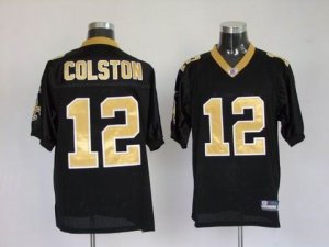 nfl new orleans saints #12 colston black