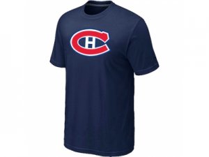 NHL Montreal Canadiens Big & Tall Logo D.Blue T-Shirt