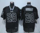 Nike Oakland Raiders #28 Latavius Murray Jerseys(Elite Lights Out)