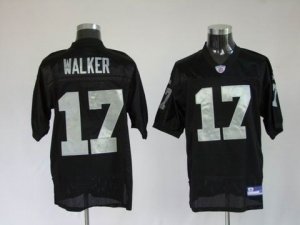 nfl oakland raiders #17 walker black