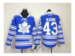 Youth nhl jerseys toronto maple leafs #43 kadri blue[2014 winter classic]