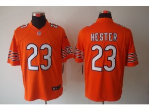 Nike NFL Chicago Bears #23 Devin Hester Orange Jerseys(Limited)