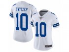 Women Nike Dallas Cowboys #10 Ryan Switzer Vapor Untouchable Limited White NFL Jersey