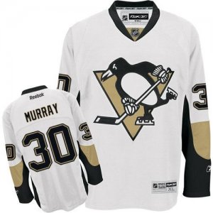 Pittsburgh Penguins #30 Matt Murray White Stitched NHL Jersey