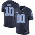 North Carolina Tar Heels 10 Jonathan Smith Black College Football Jersey