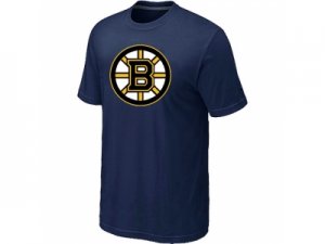 NHL Boston Bruins Big & Tall Logo D.Blue T-Shirt