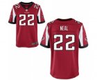 Mens Nike Atlanta Falcons #22 Keanu Neal Elite Red Team Color NFL Jersey