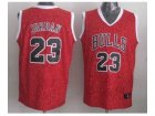 nba chicago bulls #23 jordan red leopard print[2014 new]