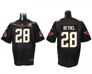 2016 PRO BOWL Nike Arizona Cardinals #28 Bethel black jerseys(Elite)